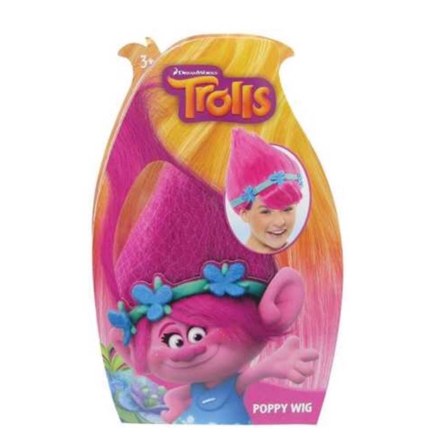 READY Trolls Poppy wig