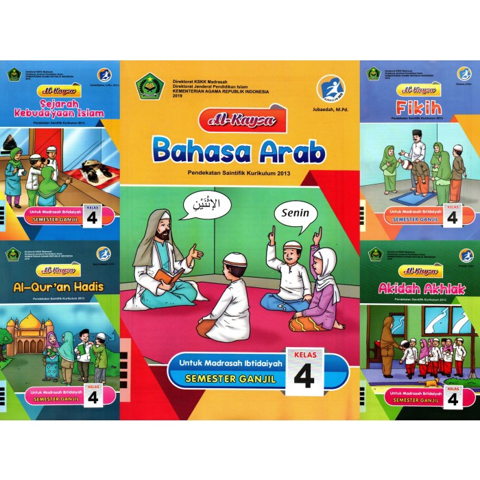 LKS MI KELAS 4 SEMESTER 1 (5 BUKU)