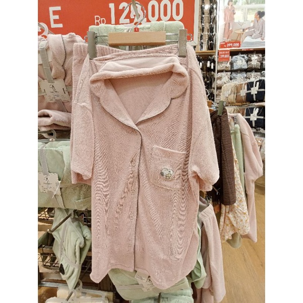 Airsm Piyama Pile Peanuts Uniqlo