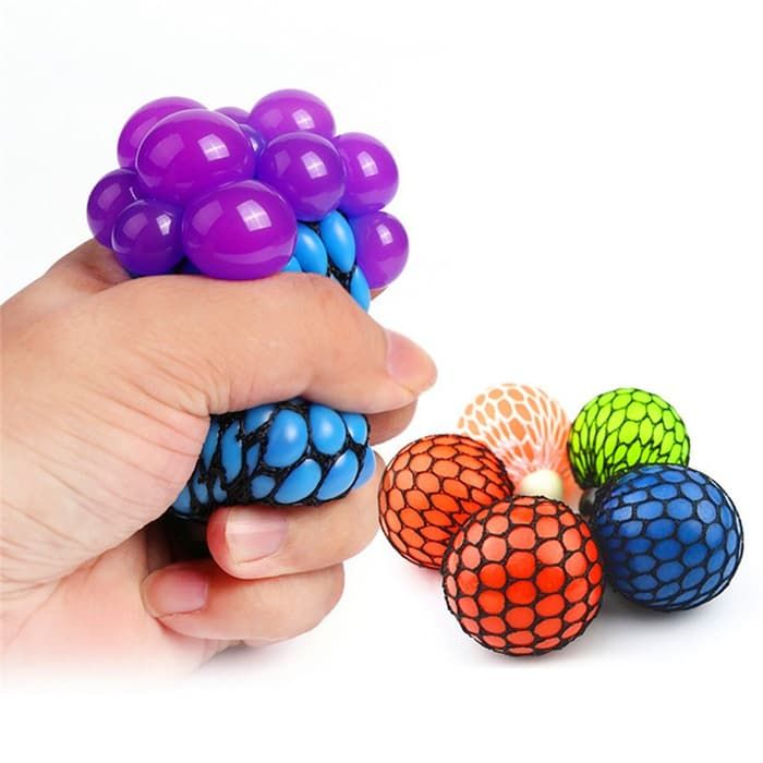 SQUEEZE MESH BALL - Mainan squisy