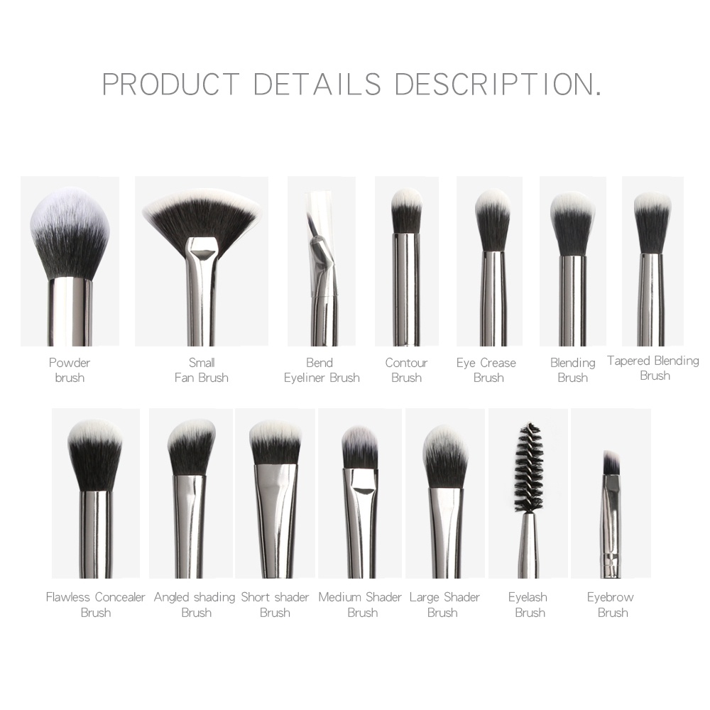 Original Maange 13 Pcs / Set Brush Kosmetik / Makeup Profesional