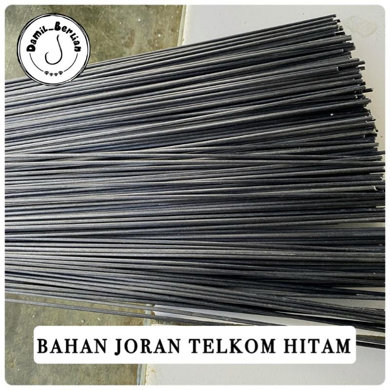 BAHAN JORAN TELKOM HITAM BELUM DI BUBUTGROSIR DAMIL_BERLIAN