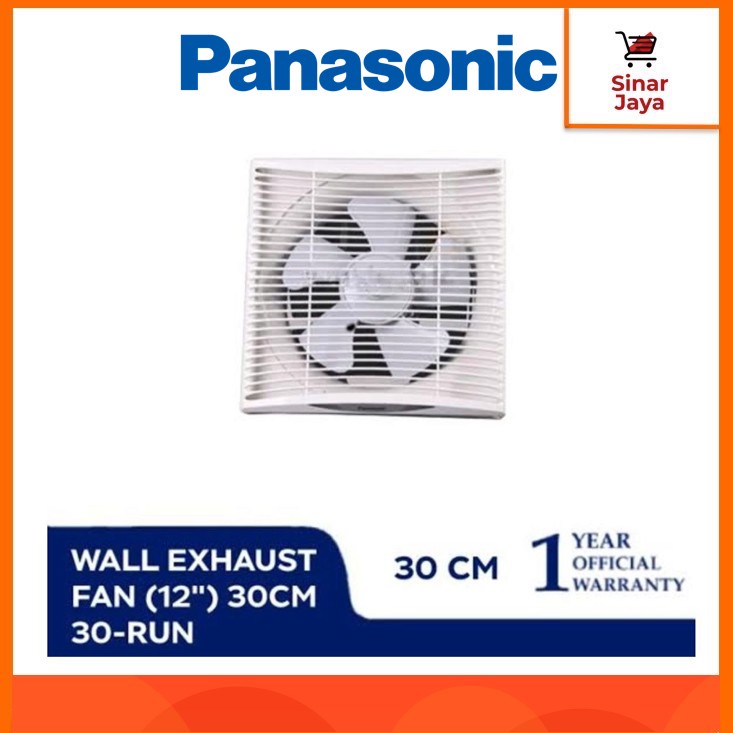 PANASONIC FV-30 RUN 5 / FV 30 RUN Exhaust Fan 12 Inch