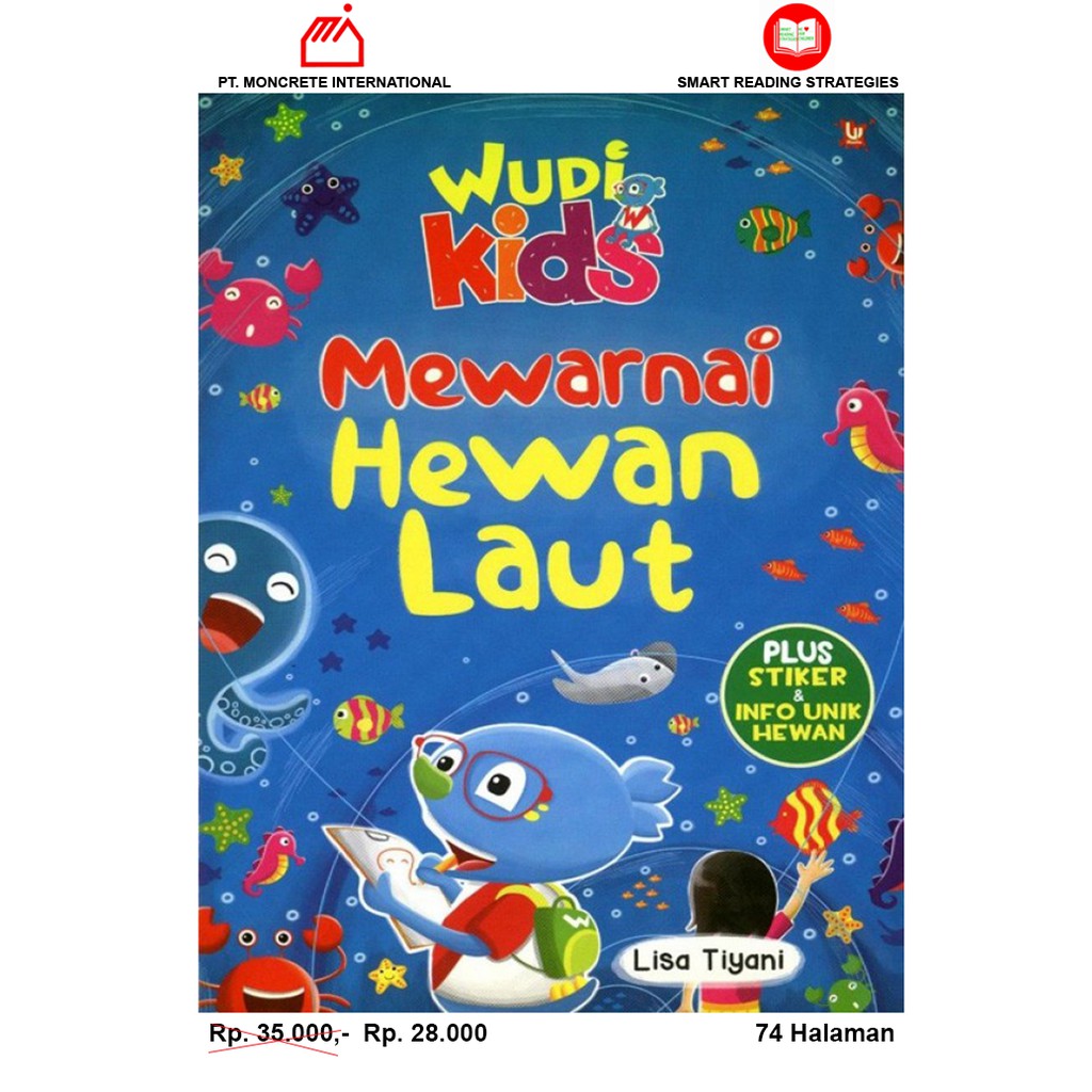 WUDI KIDS MEWARNAI HEWAN LAUT