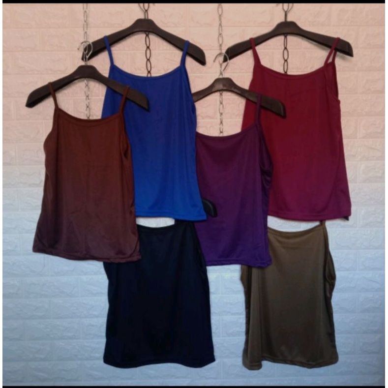 Tanktop Wanita Jumbo / Tanktop Tali Kecil Wanita Dewasa Jumbo