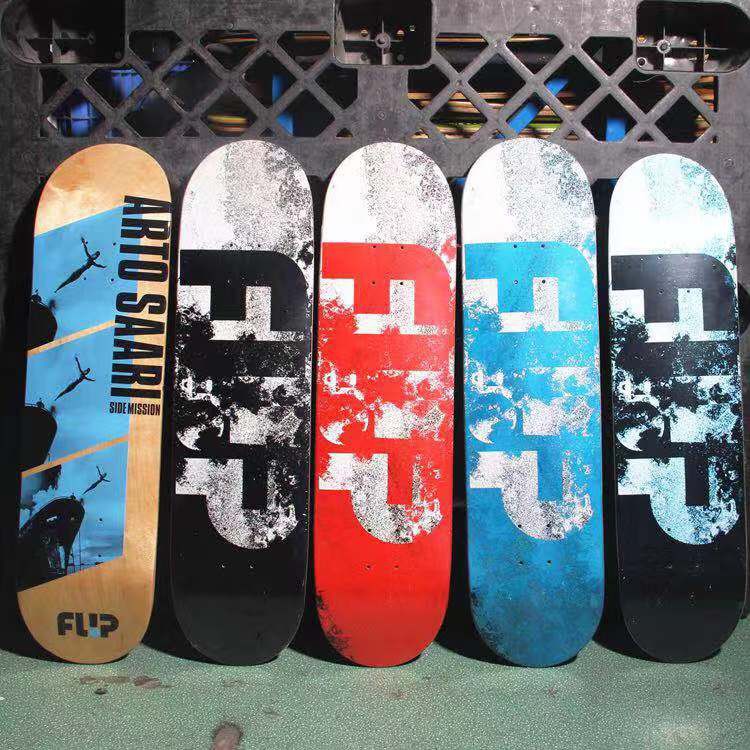 Filp pro deck skateboard original double kick tail 31x8 DIY Merek usa