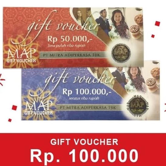 Voucher MAP Mitra Adi Perkasa 100.000 100 ribu 100ribu 100k 100000