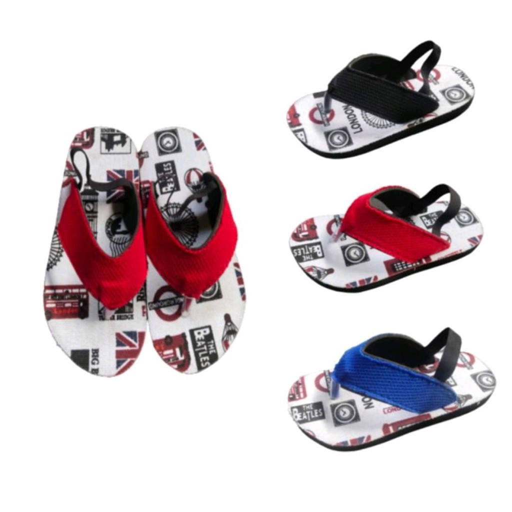 SANDAL BABY PEREMPUAN_SANDAL BABY MOTIF LONDON