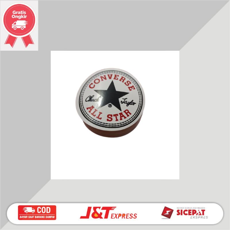 

Stiker Distro Murah Keren Anti Air Motif Converse