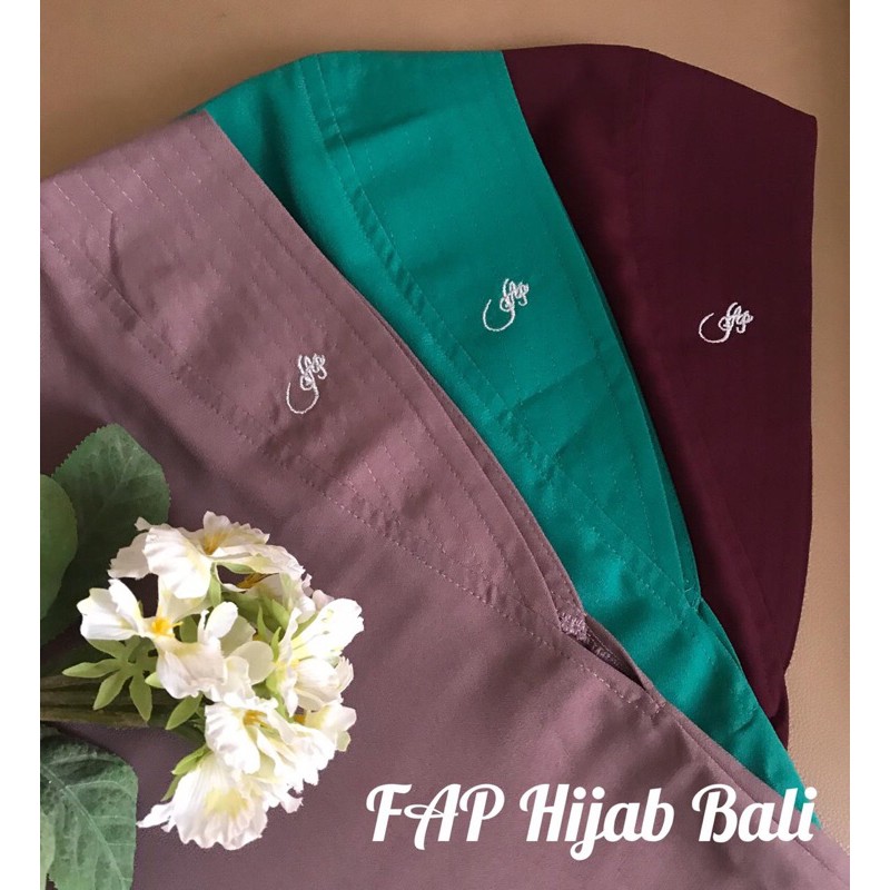 Khimar Bonny Pad Antem(anti tembem) by FAP Hijab