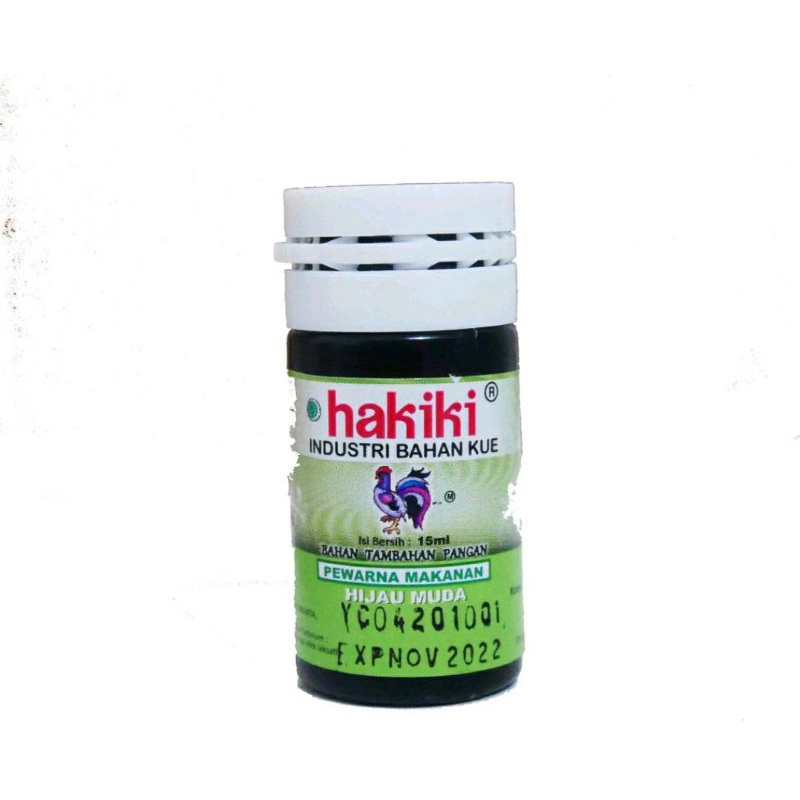 Hakiki Pewarna Makanan 15 ML - AYAM SUMBO / SUMBA - FOOD COLOURING