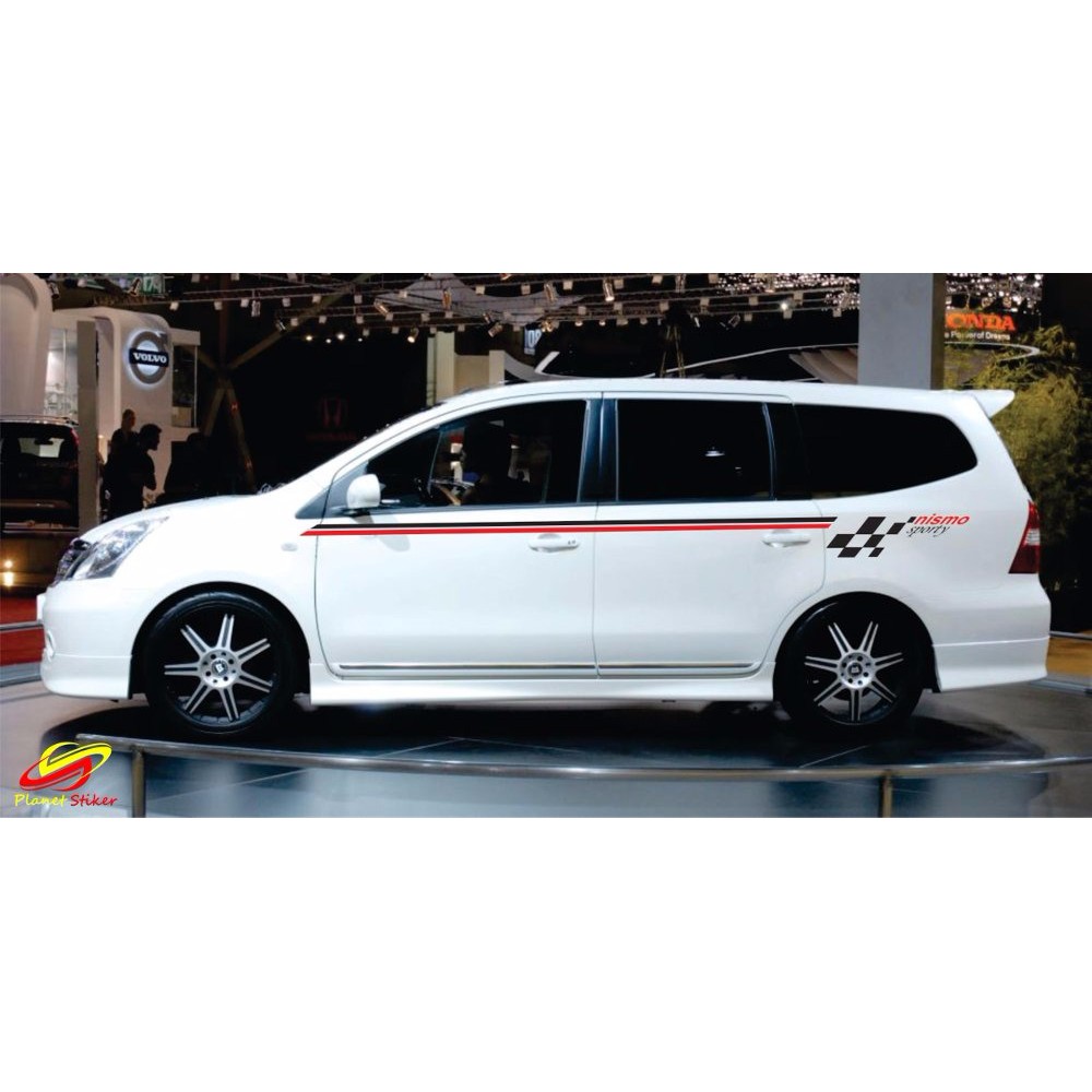 Stiker Mobil Nissan Grand Livina Juke March Elegan