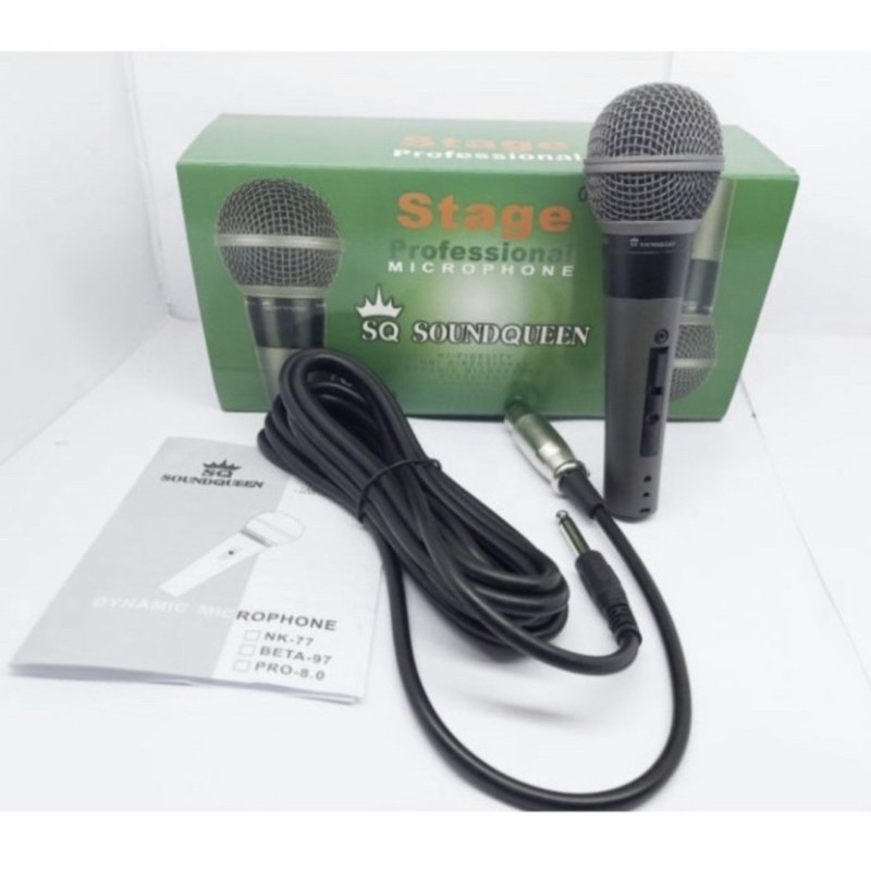 Mic kabel soundqueen pro 8.0 original microphone cabel pro8.0