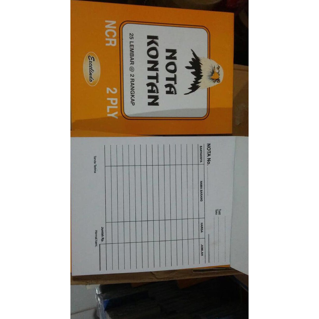 

BUKU NOTA KONTAN EXCELINDO BESAR 2 RANGKAP isi 25 SET