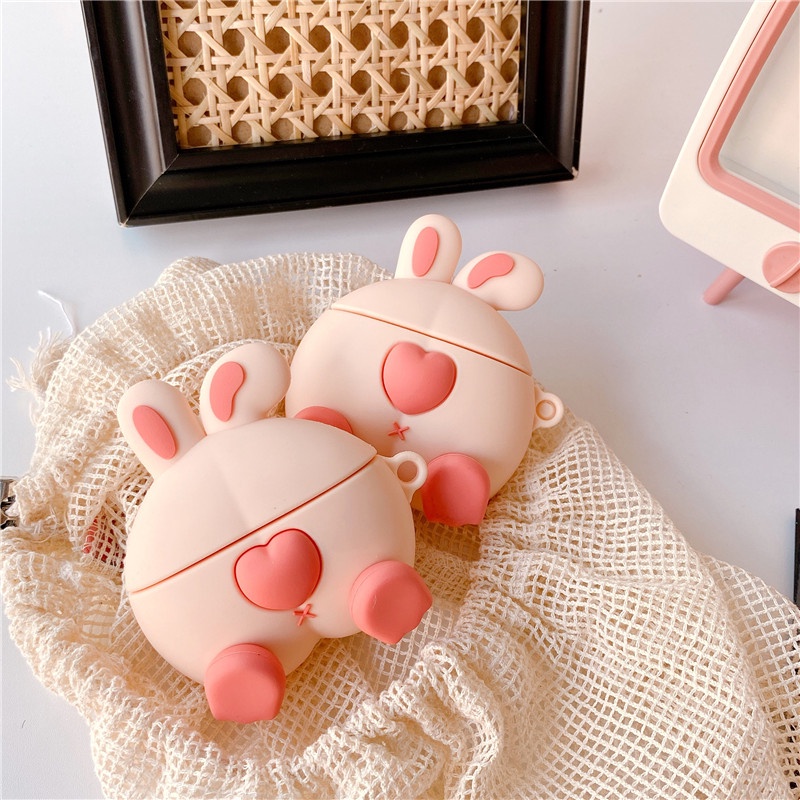 Soft Case Silikon Motif Kartun 3D Lucu Cover Airpods 1 2 3 PRO i12 i10 i11 i9s inpods 12