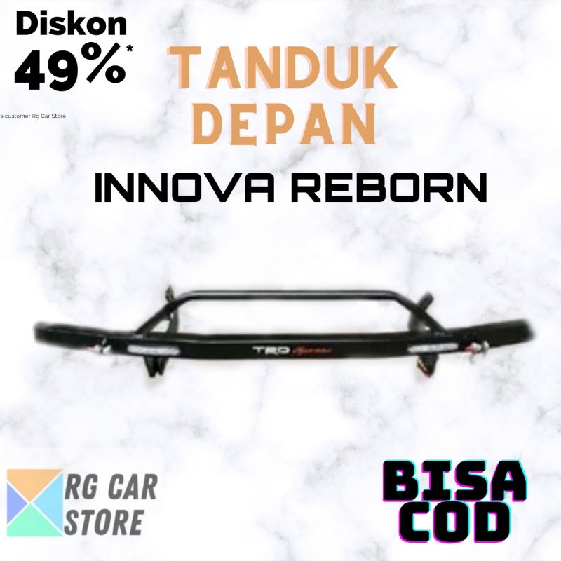 TANDUK DEPAN INNOVA REBORN/BESI PELINDUNG BUMPER DEPAN INNOVA REBORN