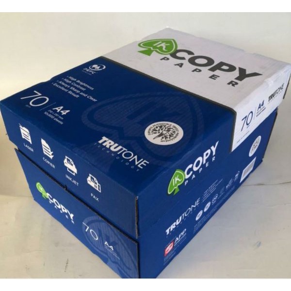 Kertas HVS A4 70 gsm Copy Paper / Kertas Putih HVS Copy Paper