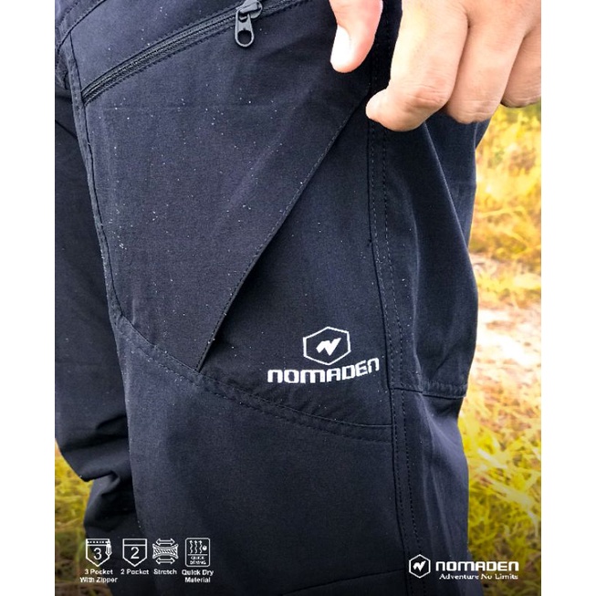 Celana Gunung Celana Outdoor Pria Nomaden Northern Stretch Quickdry