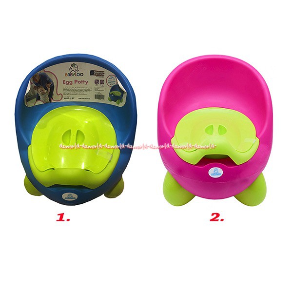 Babyloo Egg Potty Pispot Toilet Learning Bayi Balita Belajar Ke Toilet Baby Loo