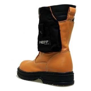 SEPATU BOOTS SAFETY KERJA WORK PROYEK KULIT ASLI PREMIUM