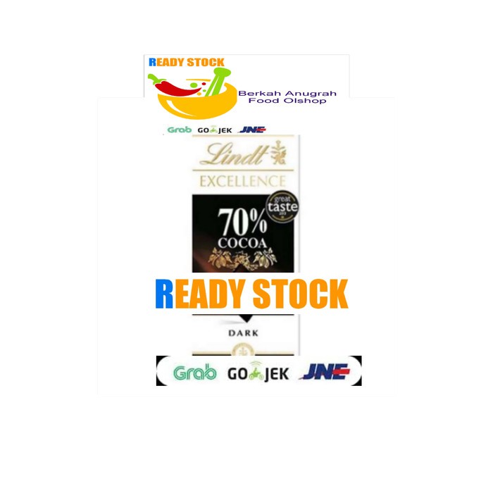 

Lindt Excellence 70 Persen Cocoa Dark 100g