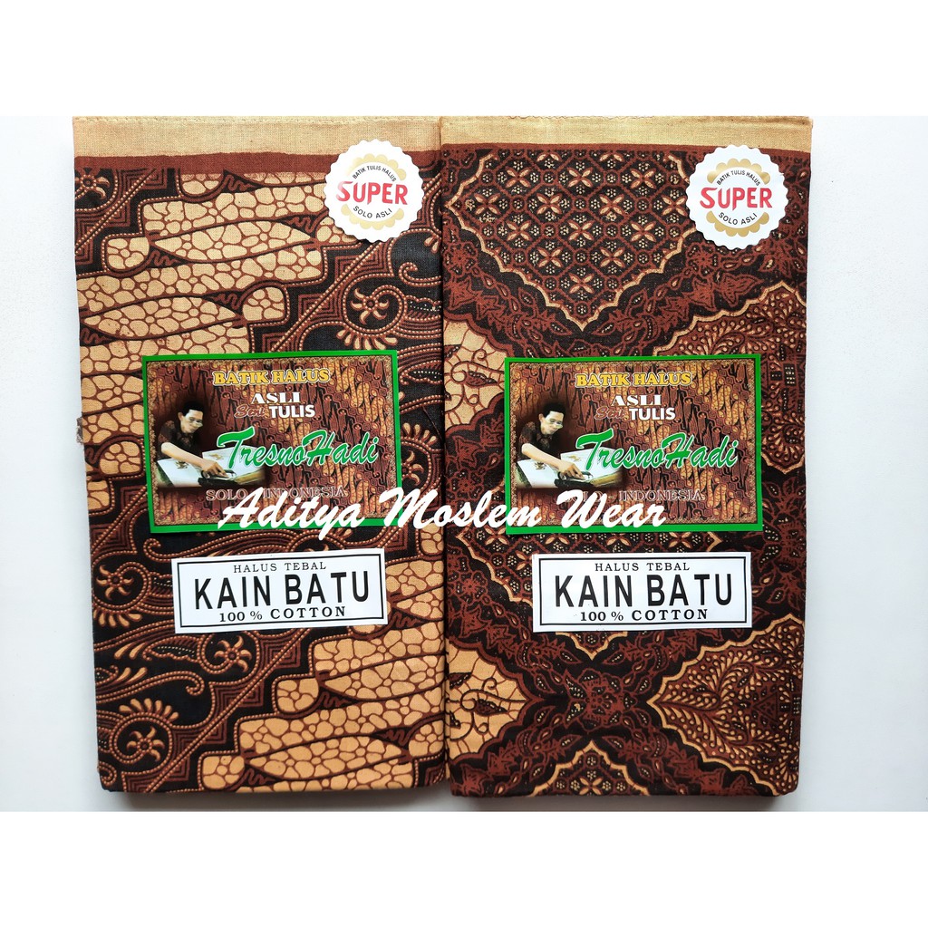 KAIN SAMPING KEBAT PANJANG / KAIN JARIK BATIK TRESNO HADI / KAIN BATU SUPER HALUS