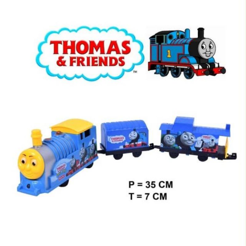 Mainan Kereta Thonas & Friends - Mainan Kereta Thomas - Ada Lampu dan Musik Mainan Anak Kereta Thoma
