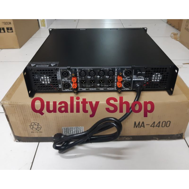 POWER MEGAVOX 4 CHANNEL MA4400 ORIGINAL DESIGNED IN USA