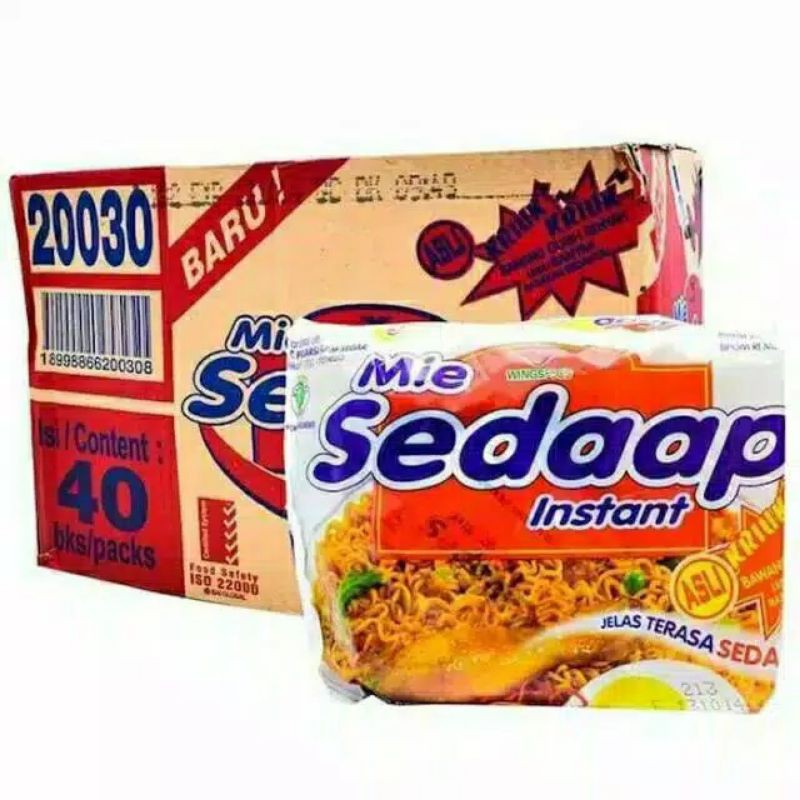 

5 pcs mei sedaap goreng instant