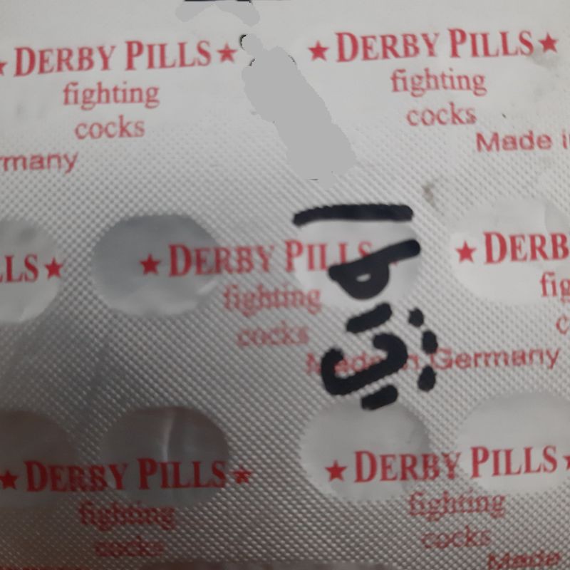 PIL DERBI DERBY PILLS PILL HARGA PER BIJI DOPING AYAM