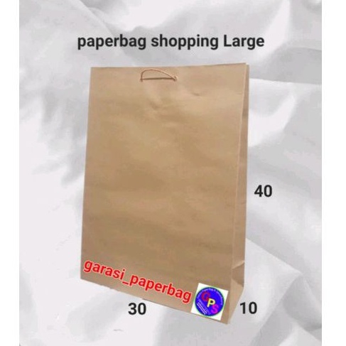 

paperbag Shopping Large (30.12.40) isi 10 pc