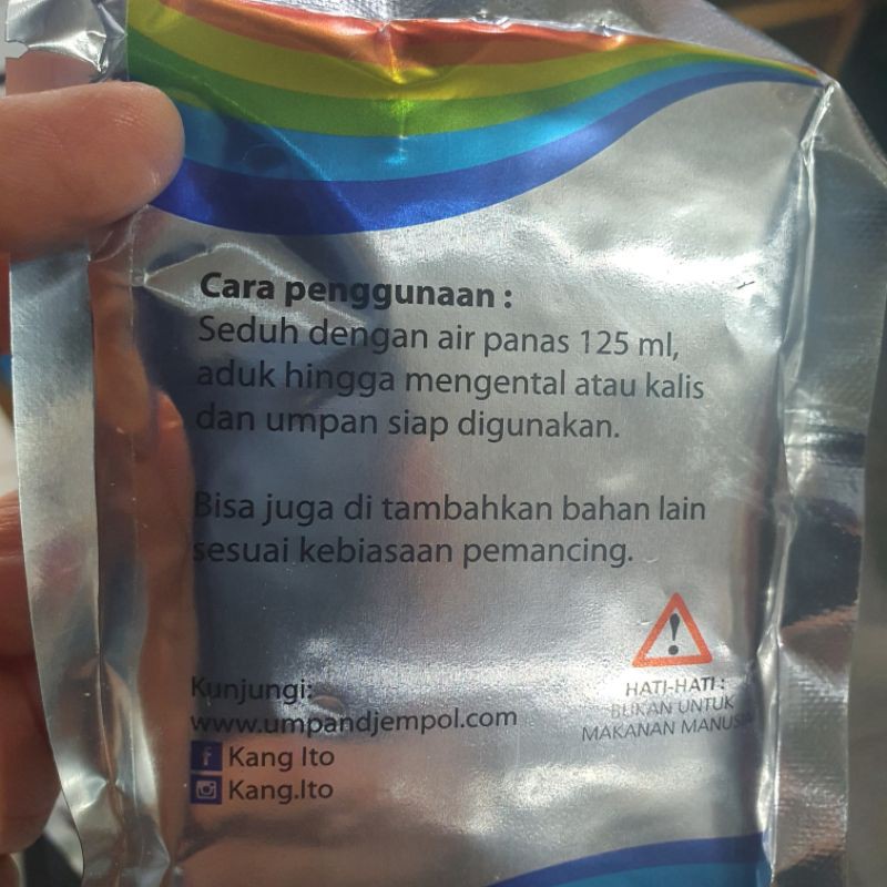 PELET PELANGI / UMPAN IKAN MAS / UMPAN PELANGI SUPER AMIS