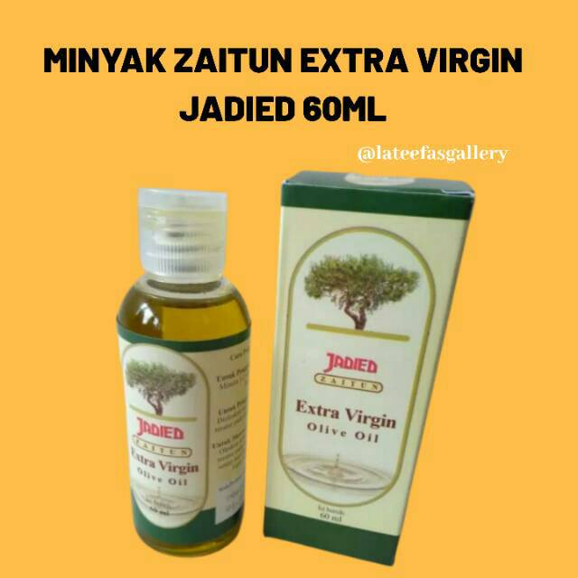 

minyak zaitun extra virgin 60ml jadied