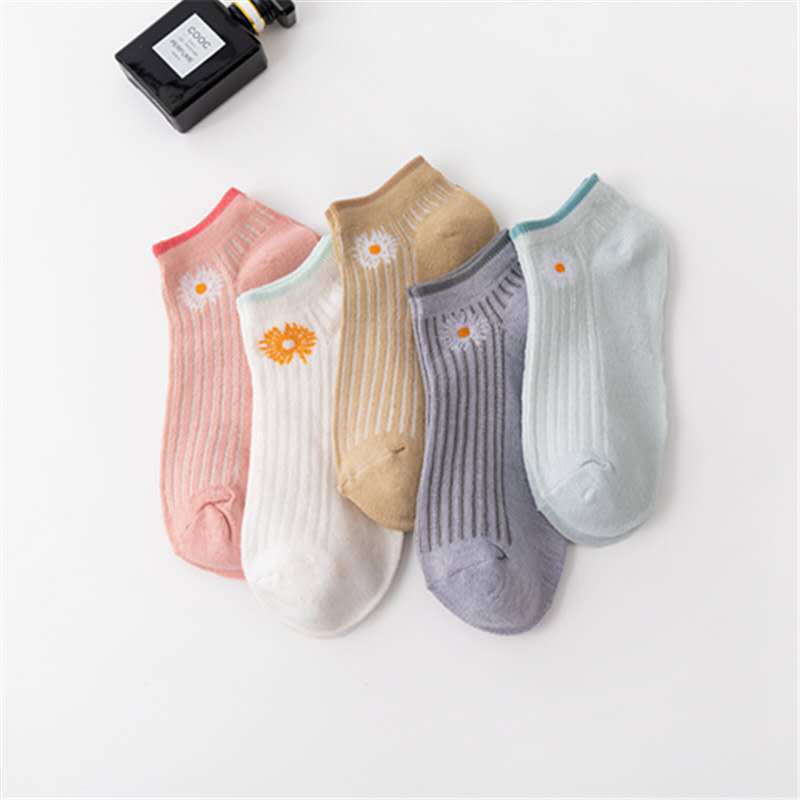 MURMURE.ID | KAOS KAKI POLOS CUACA ALA KOREA IMPORT DAISY ANKLE SOCK WANITA CS018 CS074 CS075-5