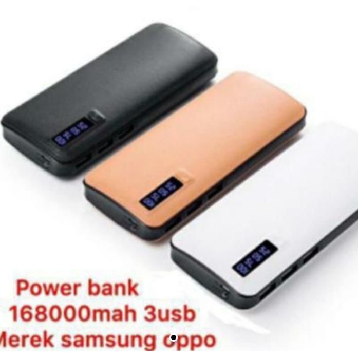 Power Bank With Standing Holder Lengkap 4 Kabel 1 USB all Handphone Holder Multifungsi / PowerBank Holder