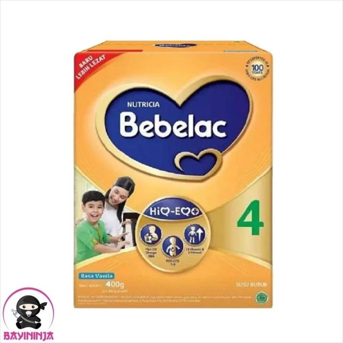

BEBELAC 4 Vanila Susu Box 400 g T-Ninjabayi 01