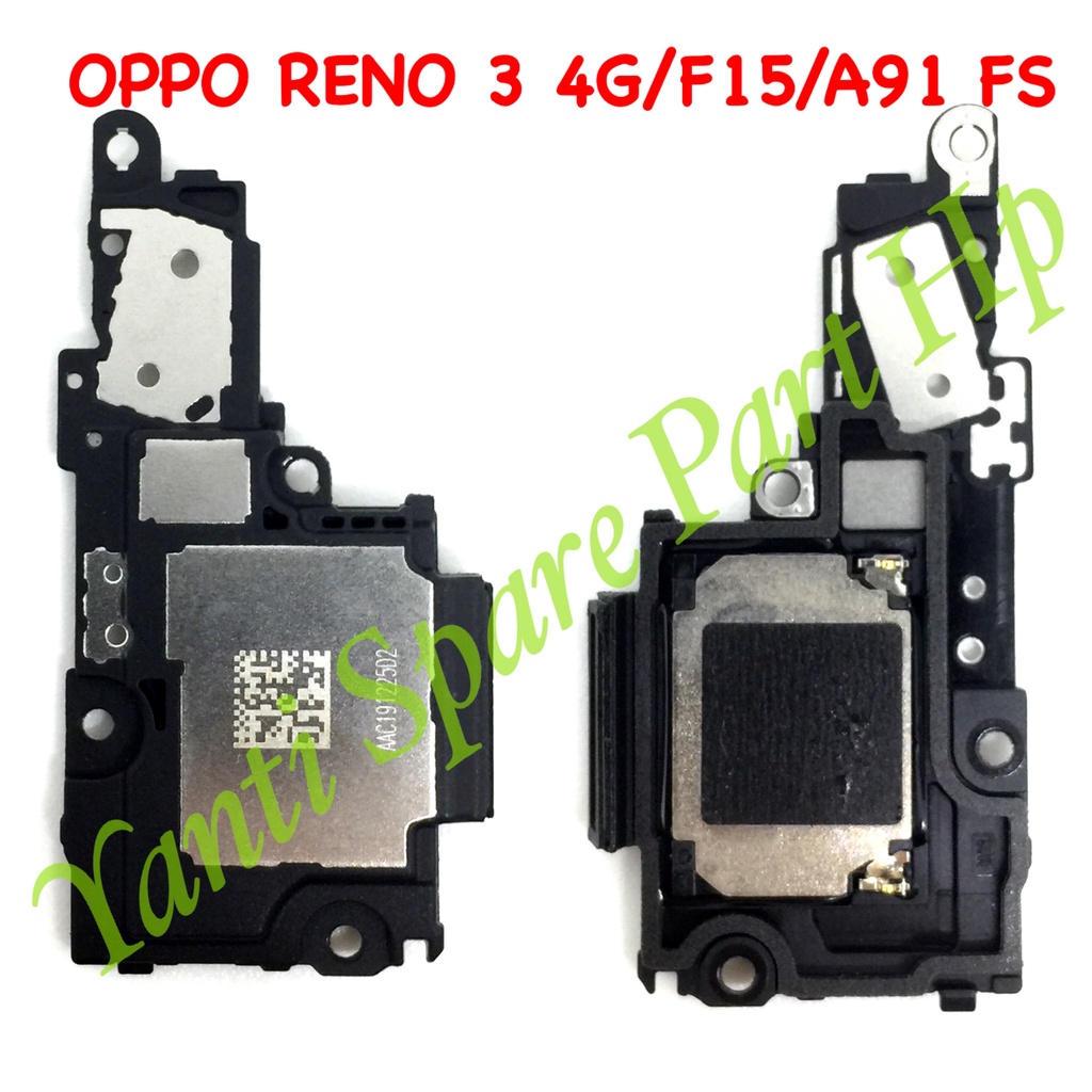 Buzzer Loudspeaker Oppo Reno 3 4G F15 A19 Fullset Original Terlaris New