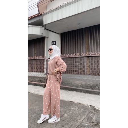 Cuttie pants kulot rayon premium