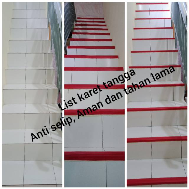 list karet tangga / stepnosing karet tangga