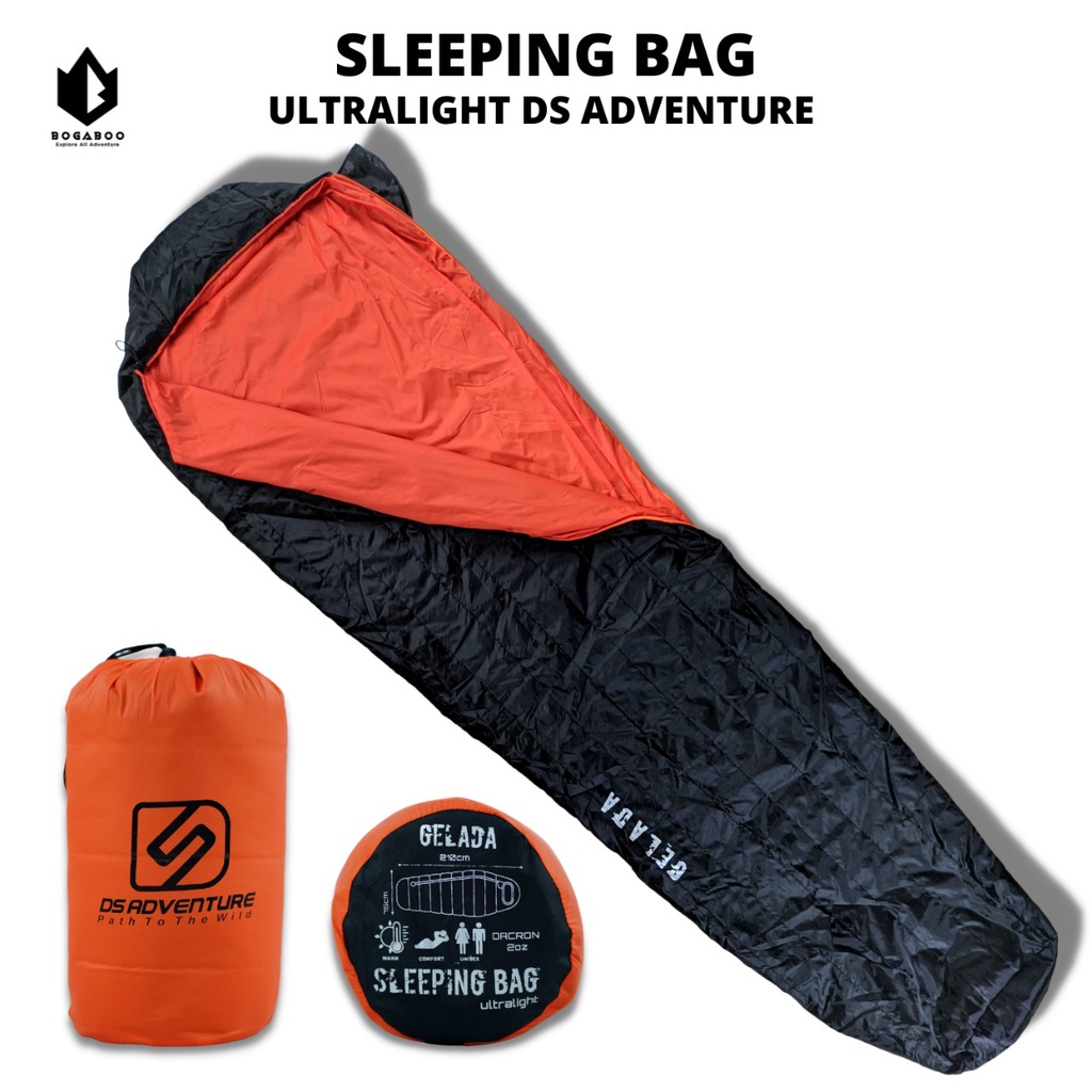 [COD] Sleeping bag mummy dacron ultralight ds adventure seri gelada - sleeping bag ds adventure - sleeping bag mumi - sleeping bag dacron - sliping bag gunung - kantong tidur camping - selimut camping tebal hangat