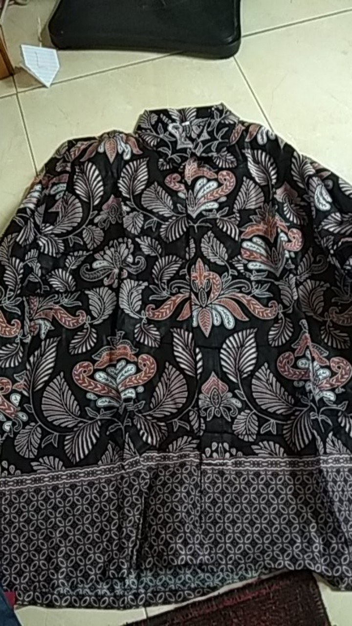 Maura Couple - Sania Ruffle Batik Couple Ori Ndoro Jowi Garansi Termurah Shopee - Batik Solo Modern