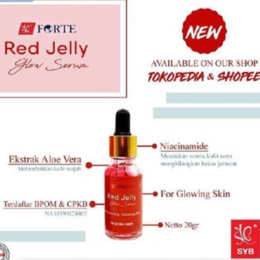 [LOCAL] - SYB RED JELLY GLOW SERUM ORIGINAL SYB FORTE