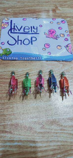 Udang Bless Yashita squid Jig 1.5