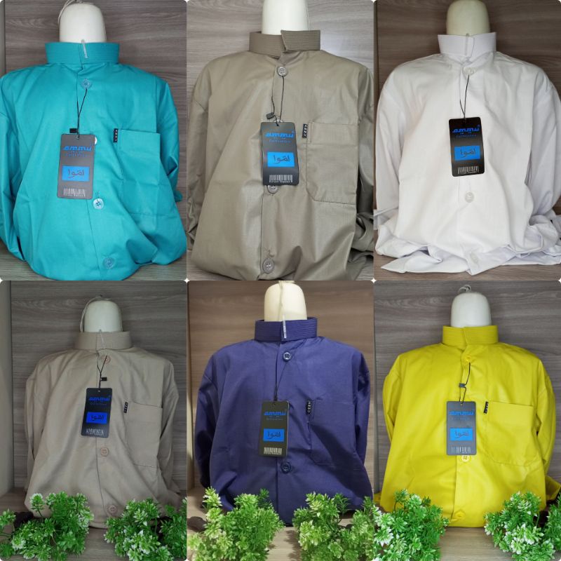 KOKO Ammu anak kids amu collection Koko salaf baju koko anak koko ammu santri Nu