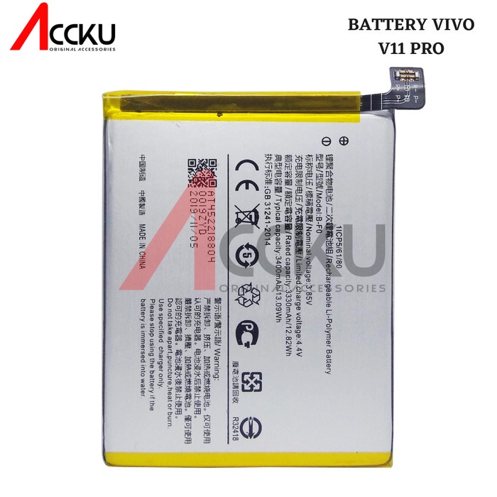 BATERAI VIVO V11 PRO BATERAI VIVO B-F0 BATTERY VIVO V11 PRO ORIGINAL