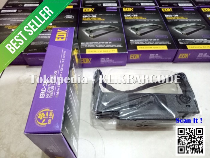 

PROMO CATRIDGE RIBBON ERC 38 /ERC38/ERC-38 EON ( UNTUK EPSON TMU - PROMO ) MURAH