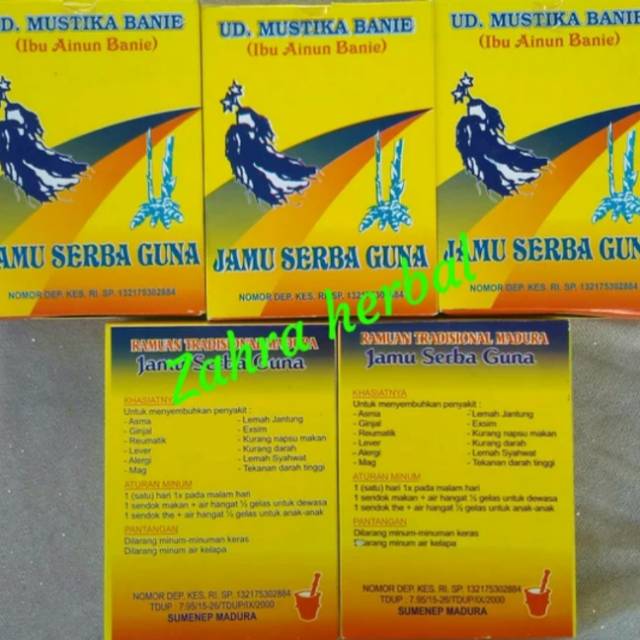 

JAMU SEHAT SERBA GUNA