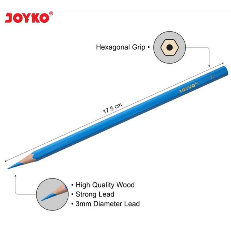 

vL2Code Color Pencil Joyko Pensil Warna CP-101 Joyko Set 24 Warna(S5G3) (paling laris)