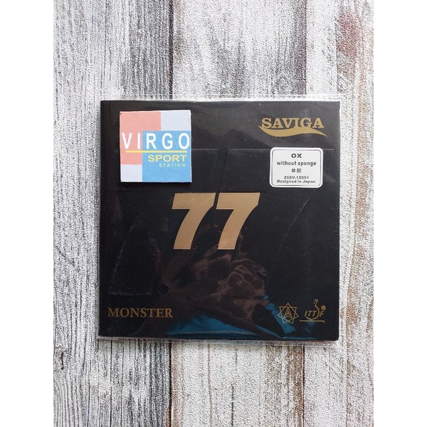 Saviga 77 Monster karet bintik bet pingpong long pimple