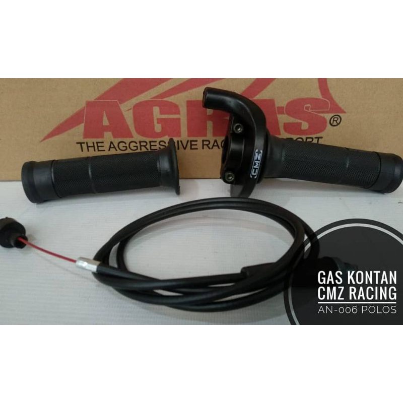 Gas Kontan Racing Polos dan 2 Tombol CMZ Gas Spontan Set